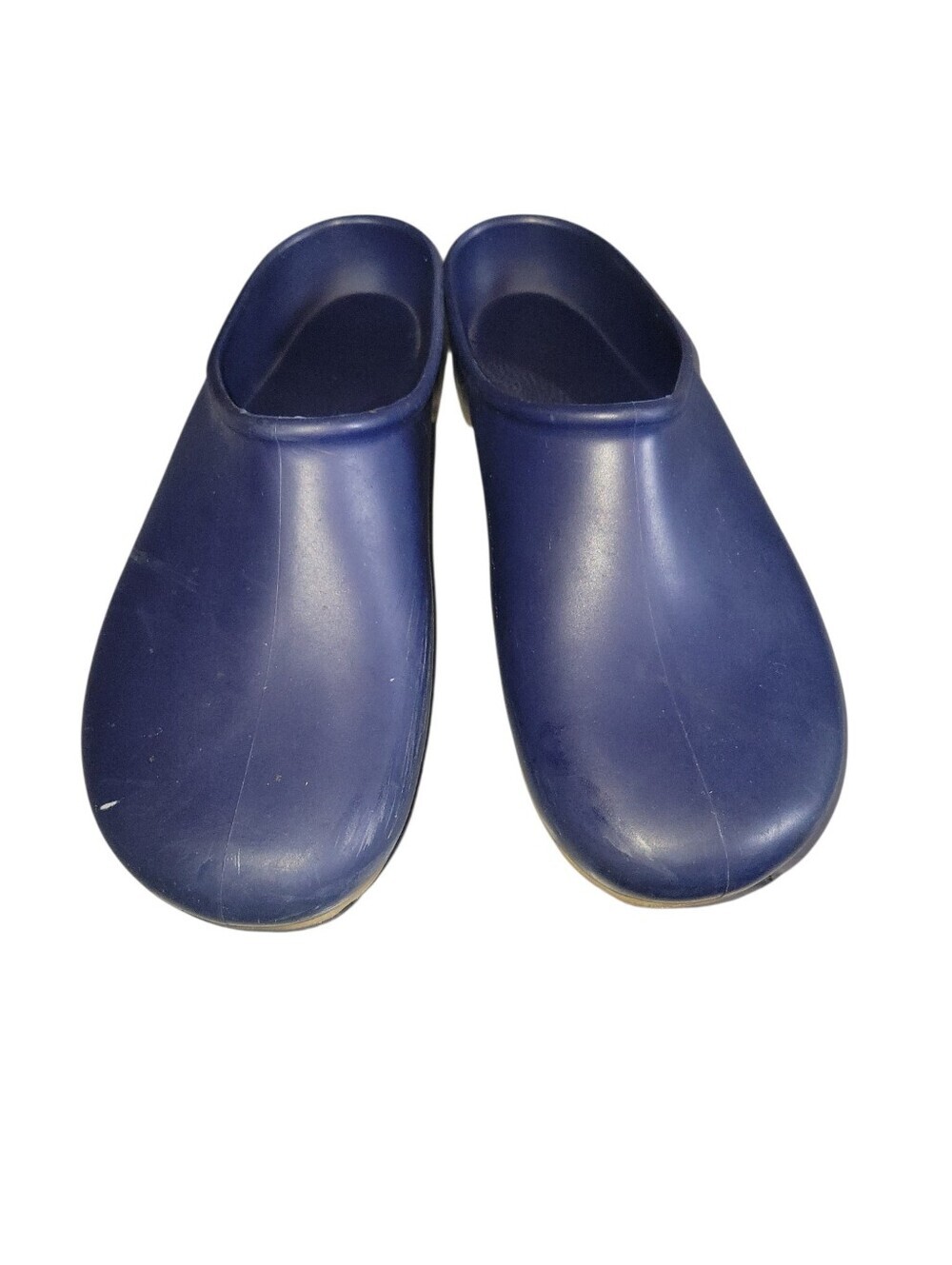 Sloggers Women's Navy Blue Slip-On Waterproof Garden Clogs Sz US 9 EU 40